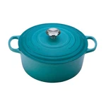 Le Creuset Caribbean 7.25 Qt. Round Dutch Oven With Cover - No Import Fees. Fixed Price $319.99.