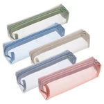 5 Pcs Multicolor Mesh Makeup Brush Bag, Transparent Nylon Zipper Bags, P.... Fixed Price $16.32.