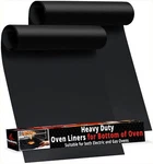 2 Large Thick Heavy Duty Non Stick Teflon Oven Liners Mat, Pack, Black. Fixed Price $15.94.