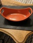 Rachael Ray 1.25 Quart Casserole Dish With Handles Orange Rachel. Fixed Price $14.00.