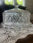 Godinger Dublin 4 1 Crystal Cake Dome Stand New W/out Box. Fixed Price $75.00.