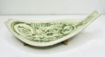 Signed Harold Mantz Studio Art Pottery Ceramic Curved Fish Dish Bowl Vintage. Fixed Price $165.00.