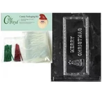 Cybrtrayd Merry Christmas Card Chocolate Candy Mold 50 Bags Ties. Fixed Price $18.00.