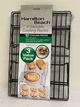 Stackable Baking Set Cooling Racks Hamilton Beach 13" X 9" Non-stick New. Fixed Price $12.50.