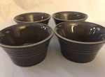 Set Of 4 Mason Cash Classic Kitchen Round Grey Ramekin Souffl Dishes 9.5CM. Fixed Price $18.95.