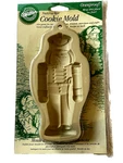 Wilton Christmas Cookie Mold Nutcracker Ovenproof Stoneware 7 Inch 2306. Fixed Price $13.19.
