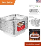Aluminum Pans 9X13 Disposable Foil 30 Pack - Half Size Steam Table Deep .... Fixed Price $36.79.