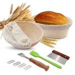 Sliceelite 9" & 10" Banneton Bread Proofing Baskets With Tools. Fixed Price $29.99.