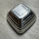 Vollrath 18-8 47637 Double Wall Stainless Steel Beehive Bowl Square Dish 5". Fixed Price $5.44.
