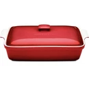 Rossallini Stoneware Casserole Dish Bakeware Set With Lid, Xl 4.23 Quart. Fixed Price $76.50.