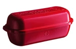 Emile Henry Italian Bread Loaf Baker Burgundy 13.4" 5.3"X 5.5". Fixed Price $217.15.