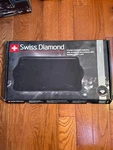 Swiss Diamond Hd Classic Nonstick Double Burner Griddle. Fixed Price $170.00.