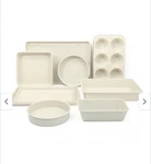 Martha Stewart Gallen 10 Piece Baking Pans Pfa Free Non Toxic Stick. Fixed Price $79.99.