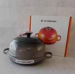 Le Creuset Signature Cast Iron 1.75 Quart Bread Oven, Flint Oyster - New. Fixed Price $274.95.