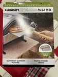 Cuisinart 12" Aluminum Pizza Peel Space Saving Folding Wood Handle New Box. Fixed Price $16.00.
