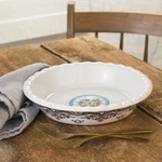 Euro Ceramica Zanzibar Stoneware 10.75" Deep Pie Pan - Oven Table Baking Dish. Fixed Price $39.05.