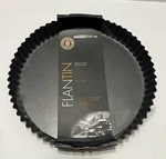 Mastercraft Bakeware Flantin 12" Removable Loose Base Fluted Sides Heavy Duty. Fixed Price $15.99.