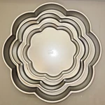 Vintage Wilton Tier Cake Pan Set # 502-2138. Fixed Price $12.99.