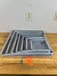 Square Pans - Wedding Cakes Aluminum 6", 8", 10", 12", 14, 16, 18. Fixed Price $80.00.