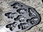 Nordic Ware Party Time Dinosaur Cakelet. Fixed Price $30.00.