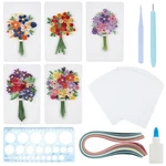 Paper Quilling Kit 20 Sets Flower Card With Strip.... Fixed Price $23.88.