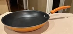 Rachel Ray Porcelain Cookware 12.5" Non-stick Skillet Pan Orange. Fixed Price $39.99.