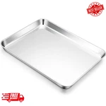 Cookie Sheet For Baking, 18 X13 Stainless Steel Pan Oven Large. Fixed Price $23.87.