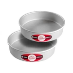 Anodized Aluminum Round Cake Pans, 2 Piece Set, 8 X Inch. Fixed Price $34.95.