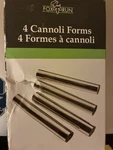 Fox Run Kitchens Cannoli Tube Forms Two 4-PACKS New. Fixed Price $10.00.