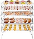 Cooling Rack, 5-TIERS Stainless Steel Baking Wire For Roasti. Fixed Price $35.92.