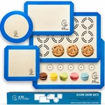 Silicone Baking Set Of 5-2 Half Sheets (macaron & Cookie Circle Mat) +.... Fixed Price $41.69.