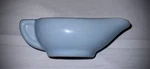 Vintage Hall 143 Mini Sauce Server Syrup Blue Individual Gravy Boat Usa. Fixed Price $13.88.