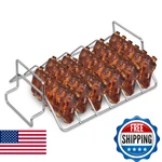 Burly Rib For Big Green Egg, Stainless Steel Bbq Racks Grilli. Fixed Price $45.95.