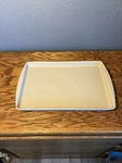 Pampered Chef Family Heritage Stoneware Large Bar Pan 11X17 Cookie Baking Sheet. Fixed Price $43.99.