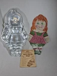 Wilton Storybook Doll Cake Vintage 1977 Party Pan #2105-964 W/ Instructions. Fixed Price $12.99.
