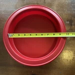Kitchenaid Silicone Cake Pan 9 Inch Round Red Baking Bakeware. Fixed Price $6.95.