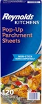 Reynolds Kitchens Pop-up Parchment Paper Sheets, 10 X 13 120 Count, White. Fixed Price $20.92.