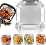 Air Fryer Paper Liners, 100PCS Aluminum Foil Disposable Liner, 6. Fixed Price $15.04.