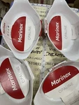 Marinex Opaline Tempered Glass Oval Handled Baker 11 3/8 X6 3/4 X2 5/8 Perm. Fixed Price $79.99.