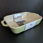 Staub Ceramic Gratin Dish Rectangle Light Green 7.5 X 6 Nwt. Fixed Price $32.00.