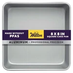 Wilton X Inch Square Cake Pan, Even Heating Aluminum Bakeware, 8, Silver. Fixed Price $24.90.