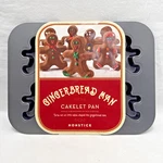 Williams Sonoma Gingerbread Man 6 Cakelet Pan Non-stick By Chicago Metallics New. Fixed Price $14.99.