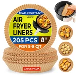 Air Fryer For Ninja, 205 Pcs Heavy-duty Disposable Liners, 8.... Fixed Price $22.21.