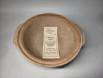 Pre-owned Pampered Chef Large Stoneware Baking Bowl Family Heritage 12" Usa. Fixed Price $15.99.