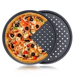 Destinymd Pizza Pan With Holes, 2 Pack Carbon Steel Perforated Non-stick Tray To. Fixed Price $28.11.