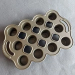 Nordic Ware Cast Aluminum Petite Popover Pan 1/4 Cup Each 12 Cavity. Fixed Price $18.00.