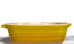 Le Creuset Square Yellow Ombre Stonewear Petite Baking Dish 12.11. Fixed Price $14.99.