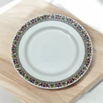 Royal Doulton Fireglow TC1080 Bread Plate 6.5 Floral 1970S. Fixed Price $7.12.