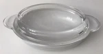 Corning Ware P-14-B Oz. White Casserole Dish W/ Clear Glass Lid. Fixed Price $19.99.
