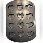 Wilton Valentine Heart Shaped Cookie Non-stick Baking Pan. Fixed Price $20.00.